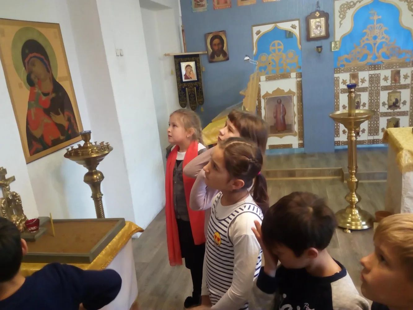 НАЧАЛО ЗАНЯТИЙ ВОСКРЕСНОЙ ШКОЛЫ